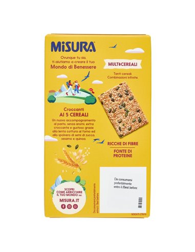 Croccanti Spesse Con Semi Di Zucca, Sesamo E Quinoa