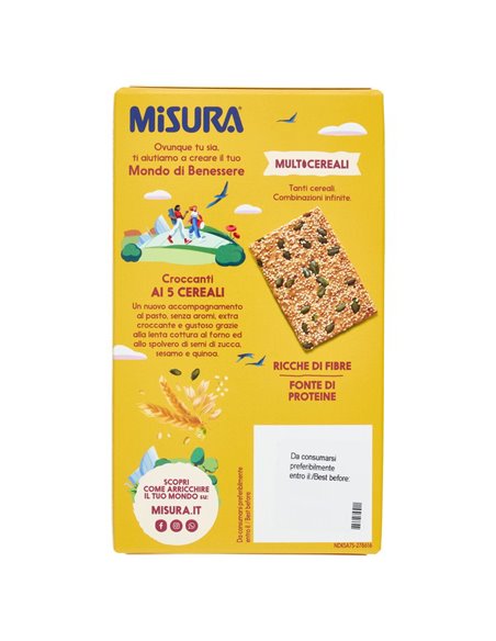 Croccanti Spesse Con Semi Di Zucca, Sesamo E Quinoa