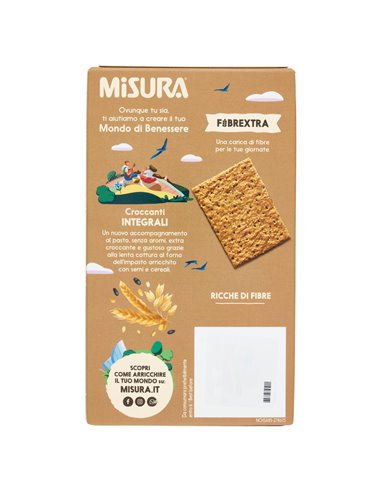 Croccanti Extra Con Semi Di Sesamo, Fiocchi D'avena E Chia