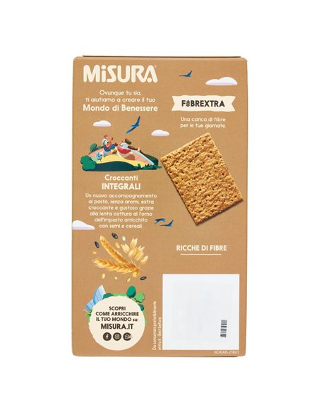 Croccanti Extra Con Semi Di Sesamo, Fiocchi D'avena E Chia