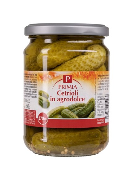 Cetrioli in agrodolce