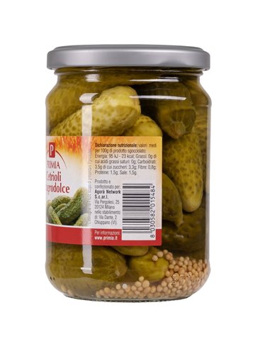 Cetrioli in agrodolce