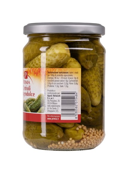 Cetrioli in agrodolce