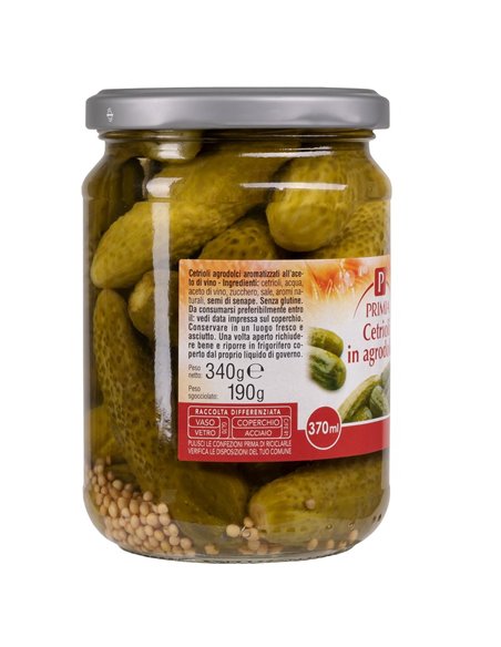 Cetrioli in agrodolce