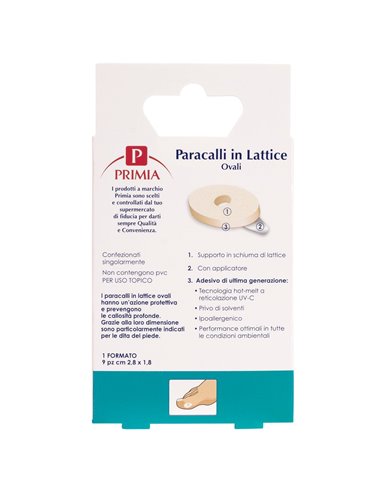 Paracalli ovali in lattice