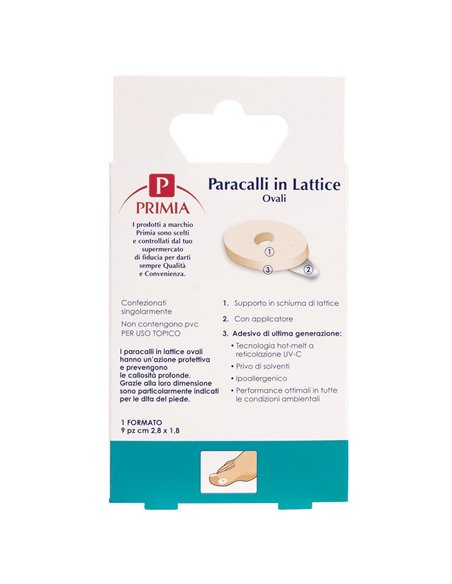 Paracalli ovali in lattice