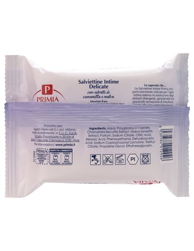 Salviettine intime delicate