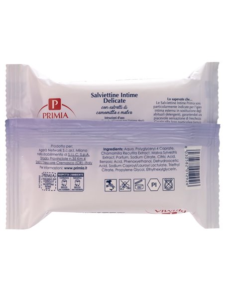 Salviettine intime delicate
