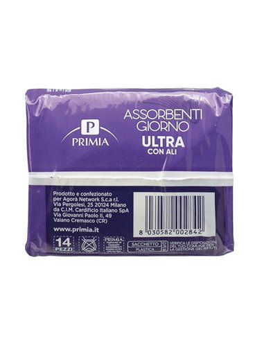 Assorbenti Ultra con ali