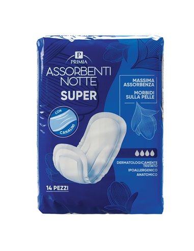 Assorbenti Notte Super anatomici