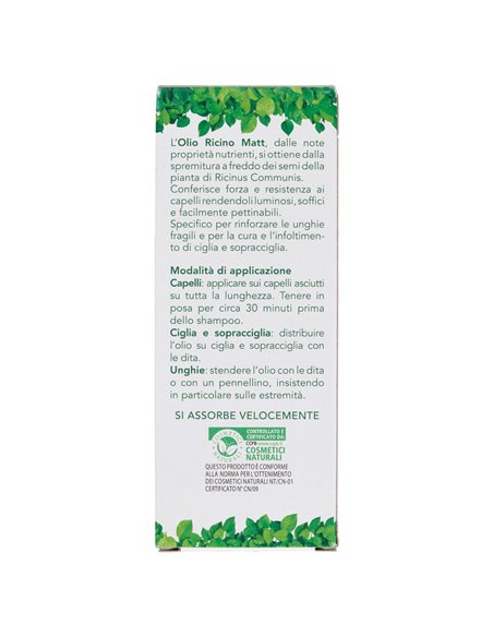 Olio di ricino Rinforzante