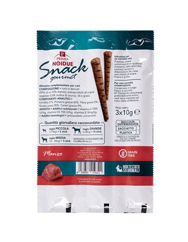 Snack Per Cani Con Manzo