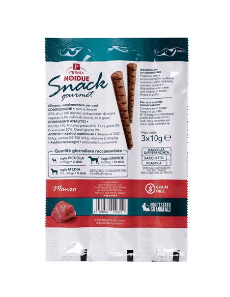 Snack Per Cani Con Manzo