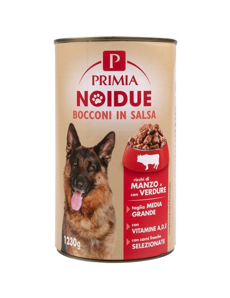 Bocconi In Salsa Per Cani Con Manzo E Verdure