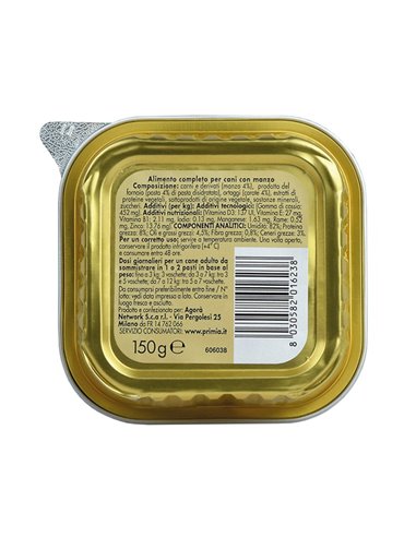 Bocconcini In Salsa Per Cani Con Manzo, Pasta E Carote