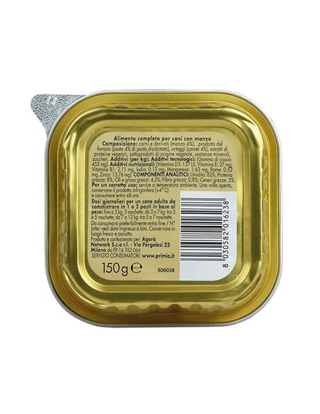 Bocconcini In Salsa Per Cani Con Manzo, Pasta E Carote