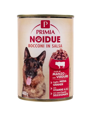 Bocconi In Salsa Per Cani Con Manzo E Verdure