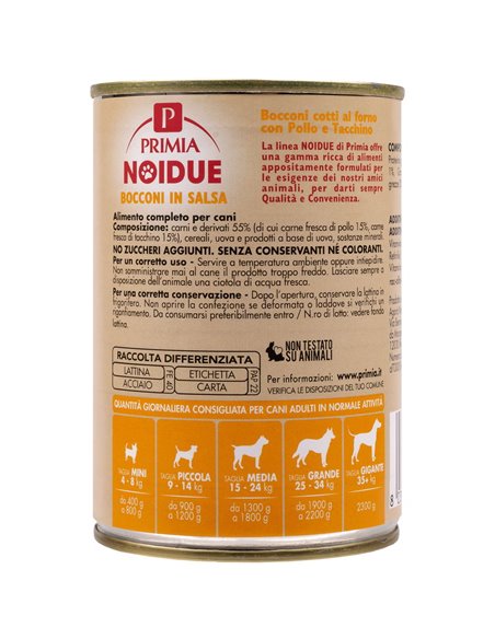 Bocconi In Salsa Per Cani Con Pollo E Tacchino