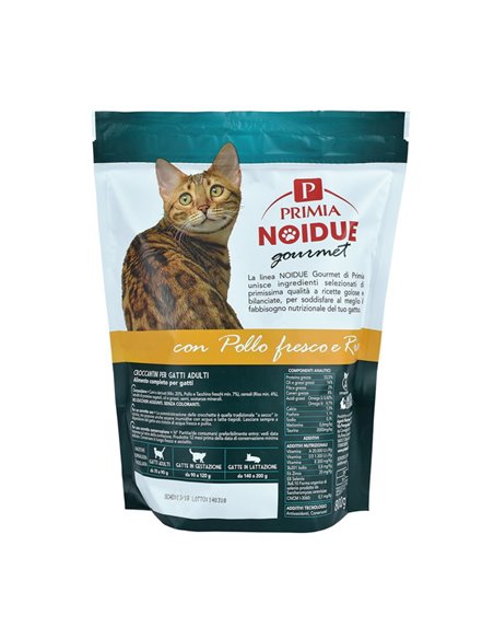 Croccantini Per Gatti Con Pollo E Riso