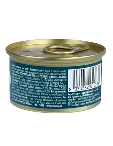 Mousse Per Gatti Con Pesce Dell'oceano