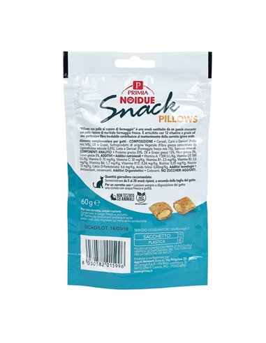 Snack Pillows Per Gatti Con Pollo E Formaggio