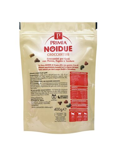 Croccantini Per Gatti Con Manzo, Fegato E Verdure