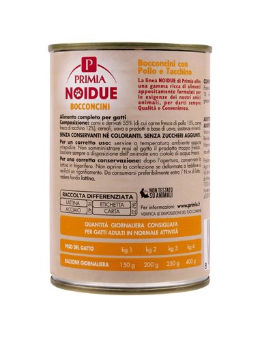 Bocconcini Per Gatti Con Pollo E Tacchino