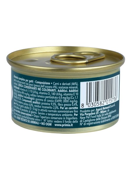 Mousse Per Gatti Con Pesce Dell'oceano