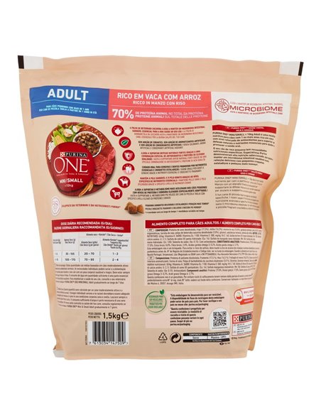 Alimento Per Cani Adult Con Manzo E Riso