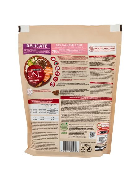 Alimento Per Cani Delicate Con Salmone E Riso