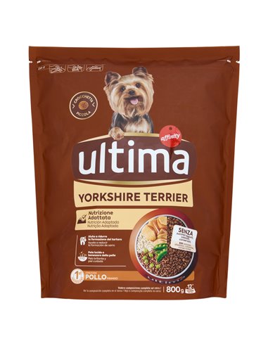 Alimento Completo Per Cani Yorkshire Terrier Con Pollo