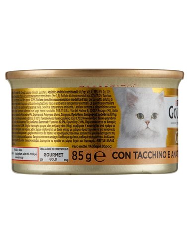 Dadini In Salsa Per Gatti Con Tacchino E Anatra