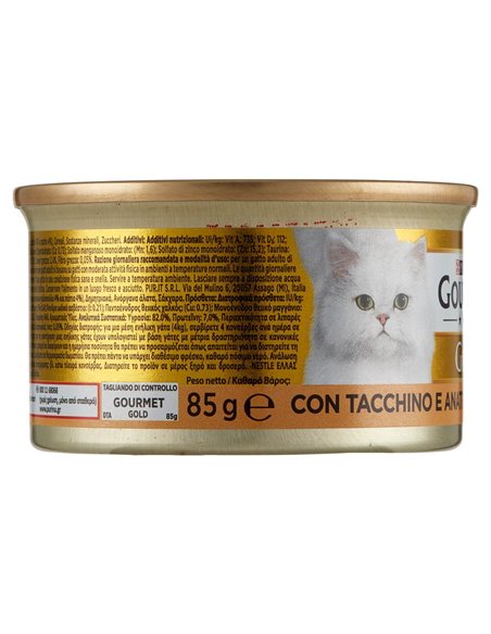 Dadini In Salsa Per Gatti Con Tacchino E Anatra