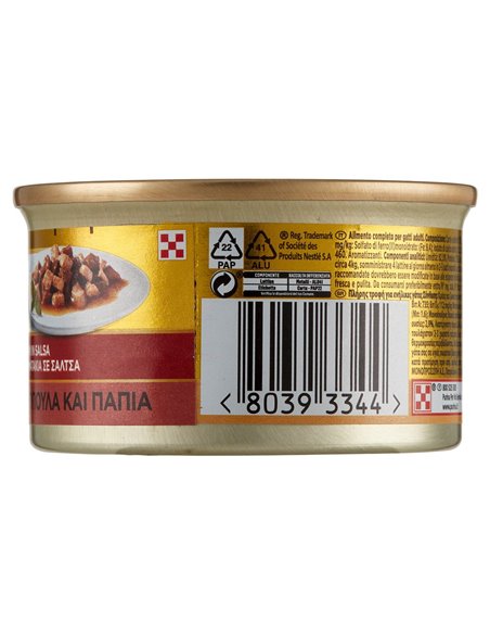 Dadini In Salsa Per Gatti Con Tacchino E Anatra