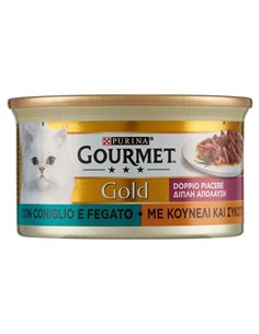 Doppio Piacere Per Gatti Con Coniglio E Fegato