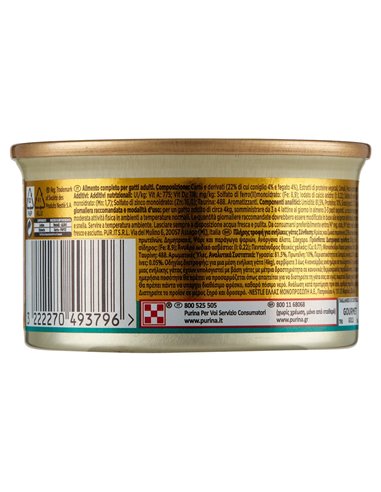 Doppio Piacere Per Gatti Con Coniglio E Fegato