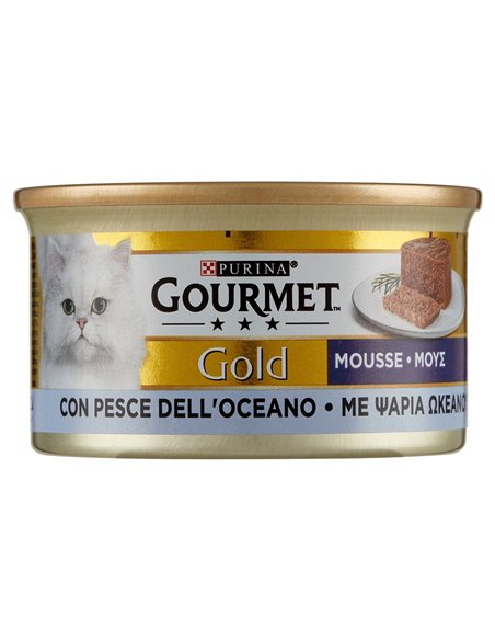 Mousse Per Gatti Con Pesce Dell'oceano