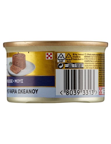 Mousse Per Gatti Con Pesce Dell'oceano