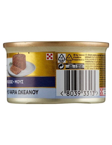 Mousse Per Gatti Con Pesce Dell'oceano