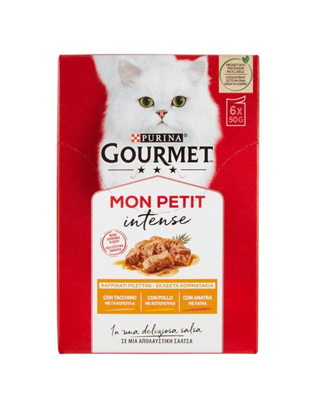 Alimento Per Gatti Con Anatra, Con Pollo, Con Tacchino