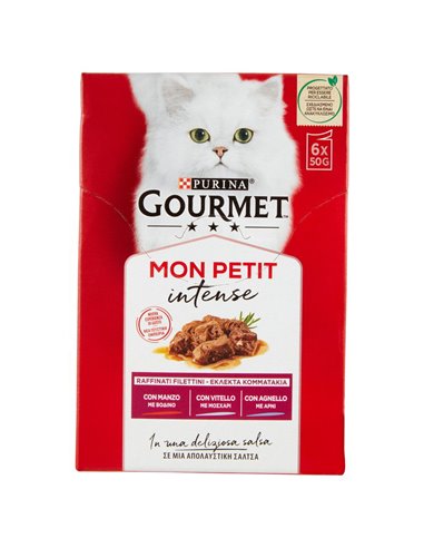 Alimento Per Gatti Con Manzo, Con Vitello, Con Agnello