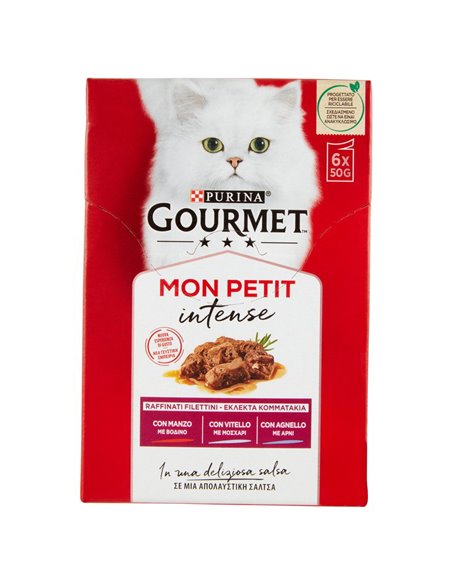 Alimento Per Gatti Con Manzo, Con Vitello, Con Agnello