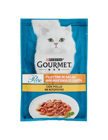 Filettini In Salsa Per Gatti Con Pollo