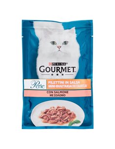 Filettini In Salsa Per Gatti Con Salmone