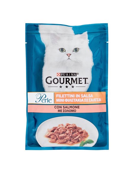 Filettini In Salsa Per Gatti Con Salmone