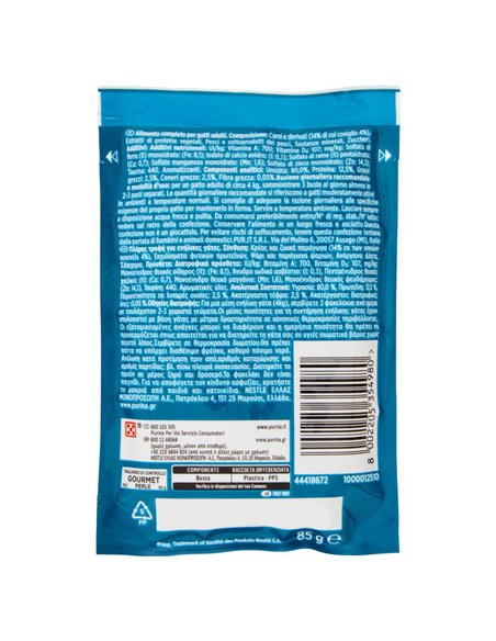 Filettini In Salsa Per Gatti Con Coniglio