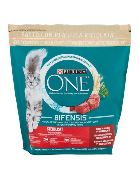 Alimento Per Gatti Sterilcat Con Manzo E Frumento