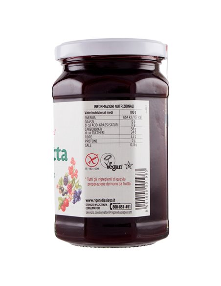 Confettura bio Di frutti di bosco