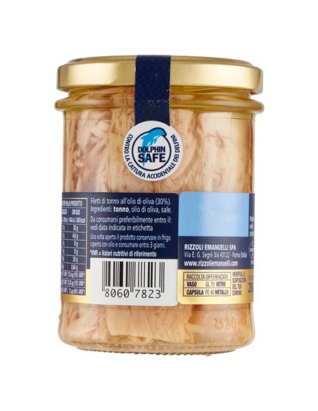 Filetti di tonno in olio di oliva