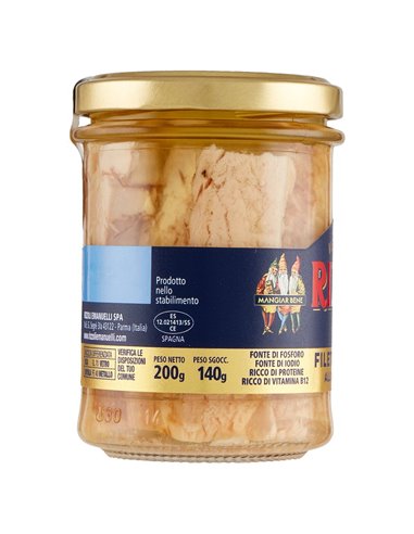 Filetti di tonno in olio di oliva